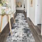 IOHOUZE Abstract Runner Rug 2x10 Ft Washable Runners - Image 9