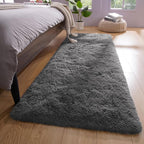YJ.GWL Fluffy Runner Rugs for Bedroom Living Room Soft Shag Rug 2x6 Feet by YJGWLHomeDecor