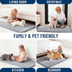 OLANLY Memory Foam Bath Mat 32x20, Super Soft Absorbent Bathroom Rugs, Quick Dry - Image 9