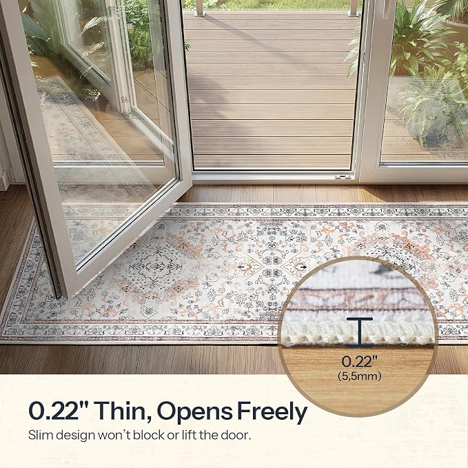 HOOBRO 2 x 6 Runner Rugs Washable, Area Rugs - Image 6