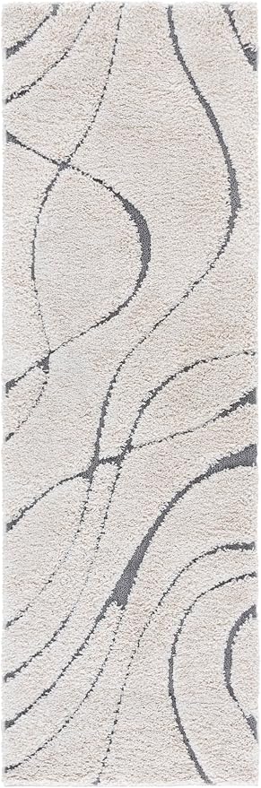 SAFAVIEH Florida Shag Collection Runner Rug - Image 2