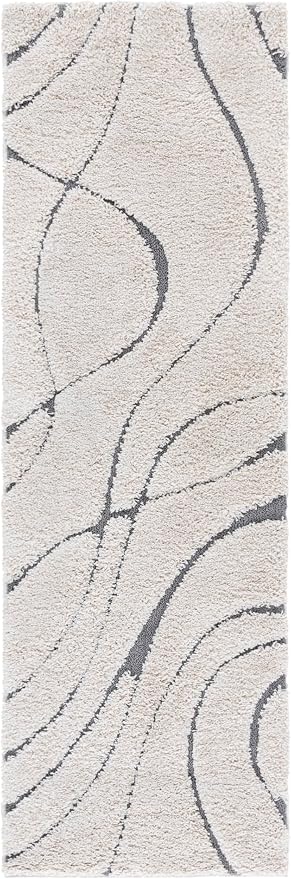 SAFAVIEH Florida Shag Collection Runner Rug - Image 3