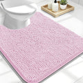 OLANLY Toilet Rugs U-Shaped 24x20, Extra Soft Absorbent Chenille Contour by OLANLY