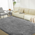 Ultra Soft Rug for Living Room, 9X12 Fluffy Shag Area Rug for Bedroom, Modern - Image 9
