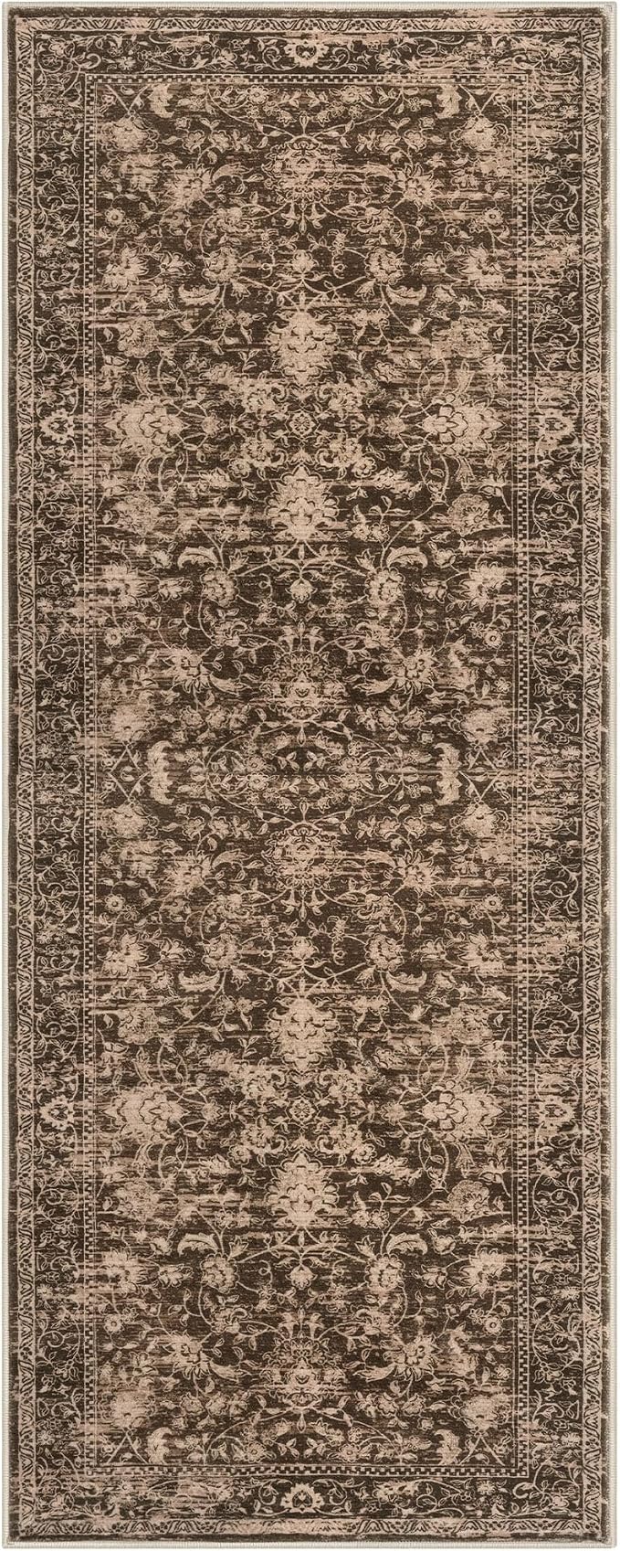 KILOCOCO Hallway Runner 2x6 Rug Runner Washable Kitchen Runners Printed Floral - Image 10