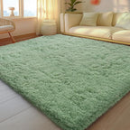 Mugorn 5x7 Rugs for Living Room, Soft Carpet Shag Kids Room Rug, Non-Slip Fuzzy by MUGORN