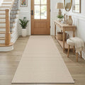 KOZYFLY Runners for Hallways 3x8 ft Washable Kitchen Runner Non Slip Rubber by KOZYFLY