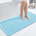OLANLY Bathroom Runner Rugs 47x20, Soft Absorbent Chenille Bath Rugs, Rubber by OLANLY
