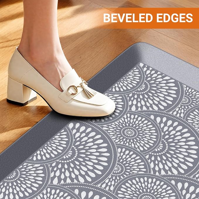 Mattitude Kitchen Mat, 17.3x39in Heavy Duty Ergonomic Comfort Foam Standing - Image 7
