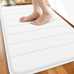 OLANLY Memory Foam Bath Mat 30x20, Super Soft Absorbent Bathroom Rugs, Quick Dry by OLANLY
