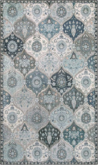 Lahome Moroccan Trellis Washable Rugs, 3x5 Area Rug - Image 2