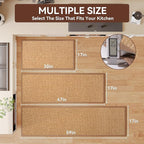 YDKGL Kitchen Rugs Mat Non Slip Washable, 0.4" Thick Anti Fatigue Cushioned - Image 2