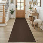 KOZYFLY Cotton Runners for Hallway 2.5'x8', Washable Runner Rug, Woven Non Slip by KOZYFLY