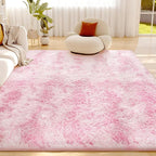 Litanika 8x10 Fluffy Shag Faux Fur Area Rug - Image 2