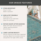 Boho 2'6"x10' Wide Hallway Runner Rugs - Image 6