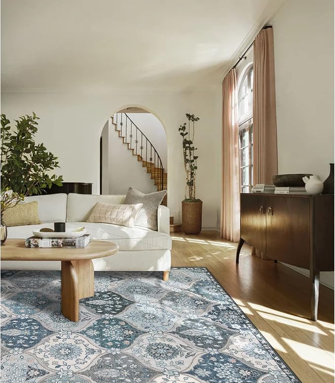 Lahome Moroccan Trellis Washable Area Rug, 5x7 Rugs - Image 6