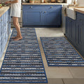Kitchen Rugs Sets of 2-Non Slip Kitchen Mats by BSICPRO