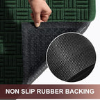 Mibao Front Door Mat Indoor Outdoor Entrance, Dirt Trapping Waterproof - Image 6