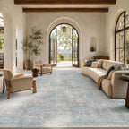 Rugxara 9x12 Area Rugs for Living Room Bedroom, Large Washable Rug, Non Slip & - Image 2