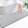 OLANLY Memory Foam Long Bathroom Rugs Runner 70x24, Super Soft Absorbent Bath by OLANLY