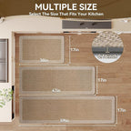 Kitchen Mat Non Slip, Washable Kitchen Rugs, Absorbent Kitchen Mats - Image 2