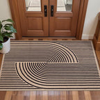 Tangsoo Rainbow Easy Jute Rug 2x4 Small Throw Rugs by Tangsoo