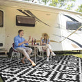 Outdoor Patio Plastic Straw Rug by Kalafun