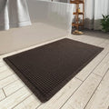 AMOAMI Upgraded Waffle Bath Mat, Super Absorbent Non Slip Bath Mats by AMOAMI