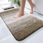OLANLY Small Bathroom Rugs Mat 24x16, Extra Soft Absorbent Microfiber Bath Rugs by OLANLY