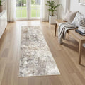 UERMEI 2x6 Washable Runner Rug for Hallway, Non Slip Low Pile Kitchen Carpet by UERMEI