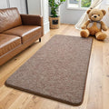 Keeko Soft 2x4 Small Runner Rug Brown, Bedside Rugs by Keeko