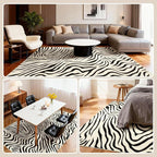 YIHOUSE 4×6 Ft Area Rugs for Living Room: Modern Washable Rug - Image 3