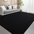 4x6 Feet Black Area Rugs for Bedroom, Indoor Washable Memory Foam Rug for by Woottpe