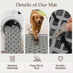 48"x60" Office Chair Mat for Hardwood Tile Floor, Under Desk Carpet Protector - Image 7