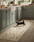 Runner Rug Washable Kitchen Runner: 2'x 6' Hallway Runner Rugs Stain Resistant by palohom