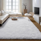 PAGISOFE Fluffy Shaggy Area Rug 5x8, Plush Rugs - Image 8