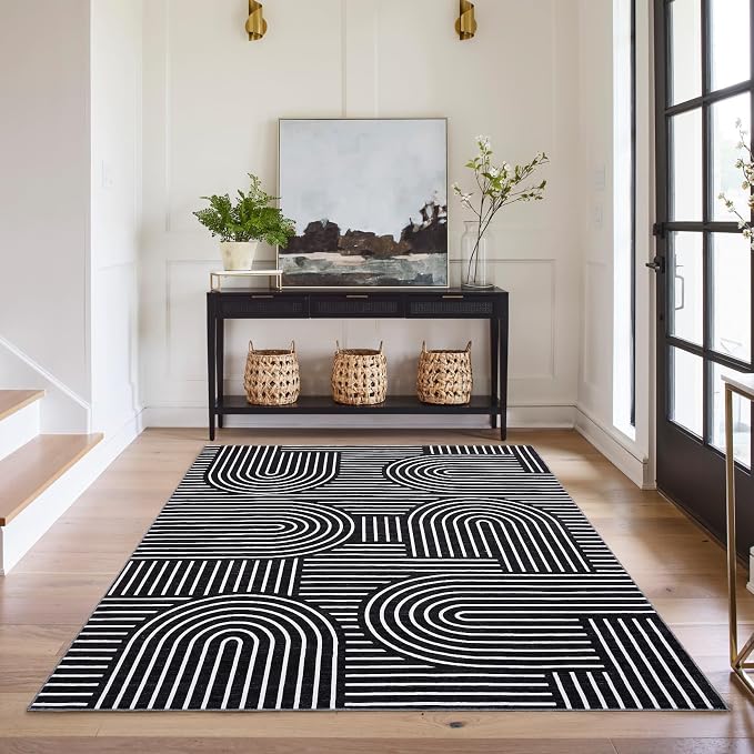 ROYHOME Washable Rug 4x6 Area Rugs - Image 8