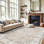 10x14 Washable Vintage Area Rug - Image 4