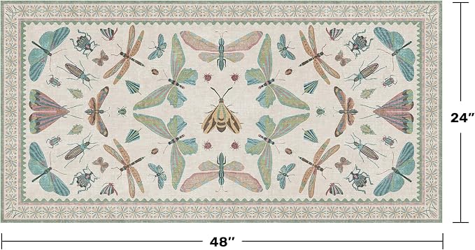 Hazo Haus Mint Green Washable Bathroom Rug - Image 2