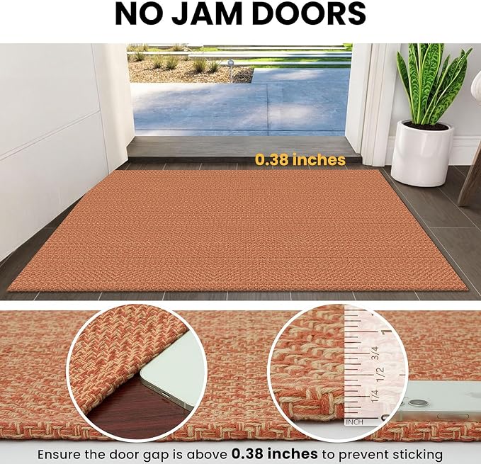 IOHOUZE Washable Runner Rug 2x5 Non Slip Runners - Image 3