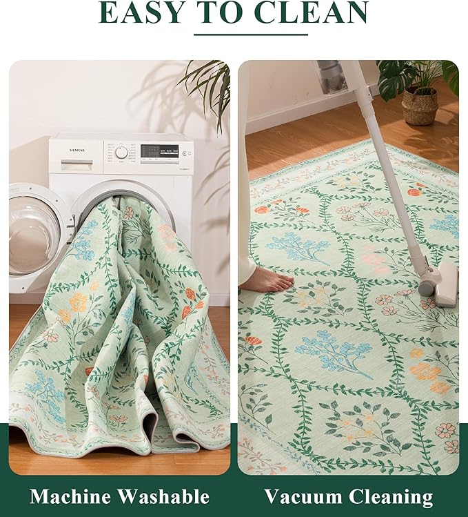 YIHOUSE Washable 8x10 Area Rugs - Image 4