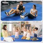 Home Gym Mat, Puzzle Exercise Mat, of EVA Interlocking Foam Floor Tiles - Image 7