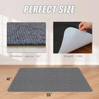 Sycoodeal Office Chair Mat for Hardwood Floor, Office Computer Gaming Chair Mat - Image 3