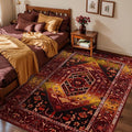SERISSA 5x7 Boho Area Rug, Washable Non-Slip Rugs by SERISSAHomeDecorCollection