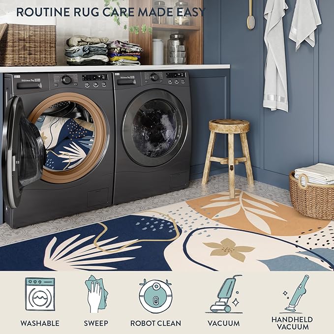 Lahome 4 x 6 Area Rug Living Room Carpet - Image 4