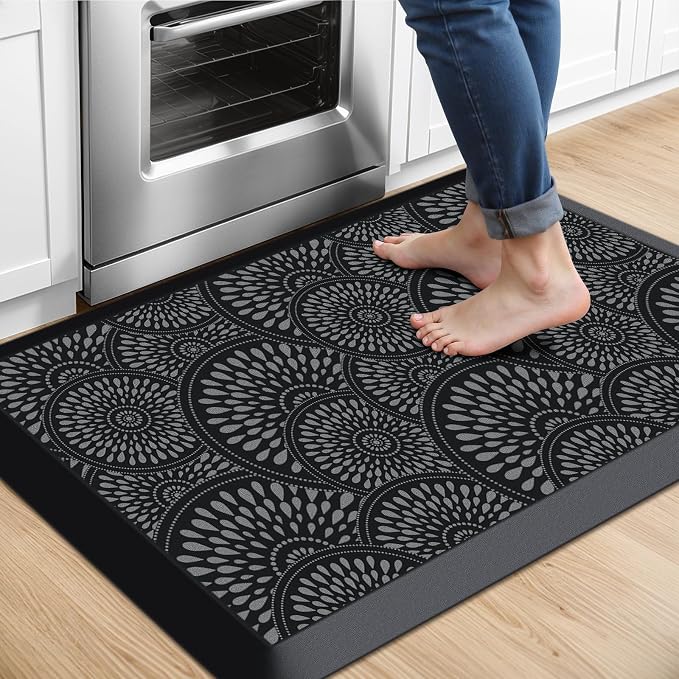 Mattitude 4/5 Inch Kitchen Mat, 20x32in Heavy Duty Ergonomic Comfort Foam by Mattitude
