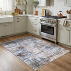 IOHOUZE Abstract Area Rug 4x5 Ft Washable Rugs - Image 2