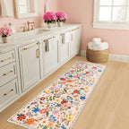 Runner Rug for Entryway: 2x6 Kitchen Rugs Non Slip Washable Ultra-Thin Soft - Image 5