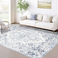 5x7 Area Rugs for Living Room: Washable Rug Vintage Large Rugs Soft Non Slip by MXSANYOORUG