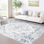 5x7 Area Rugs for Living Room: Washable Rug Vintage Large Rugs Soft Non Slip by MXSANYOORUG